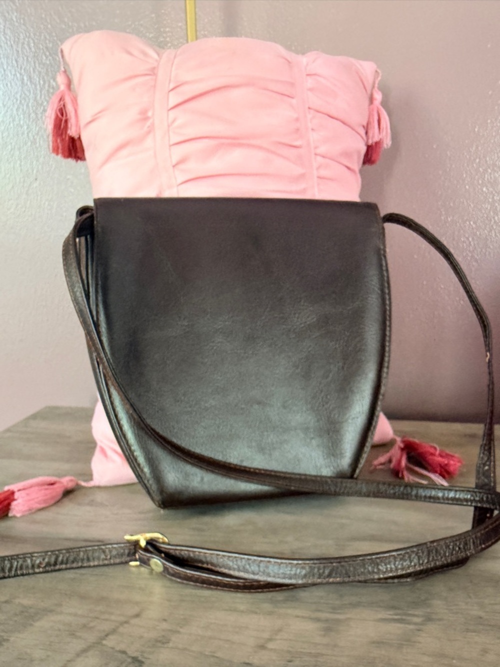 Vintage JOOP! Leather Flap Bag 
Circa ‘90 - Picture 7 of 9